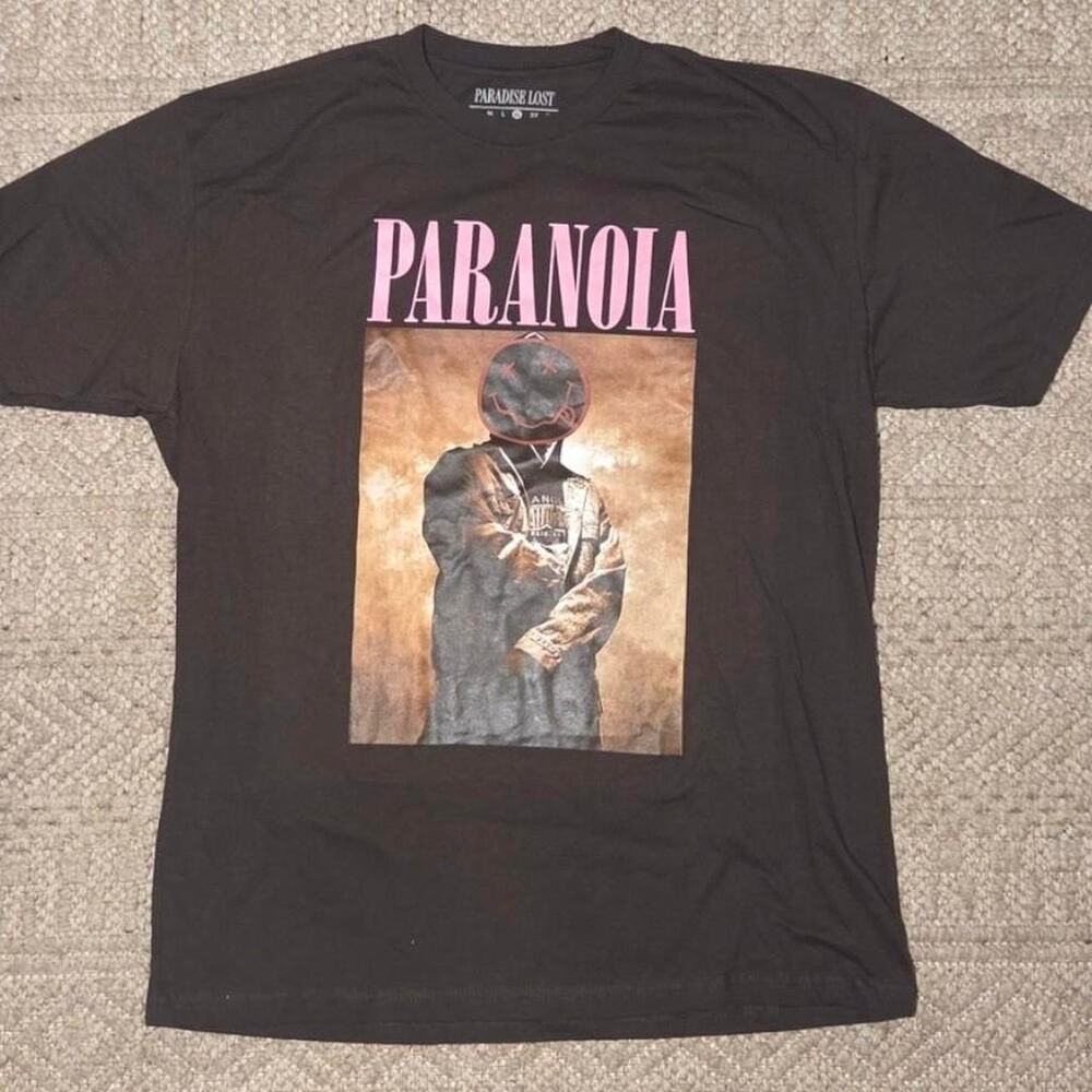 Paradise lost paranoia graphic tee
